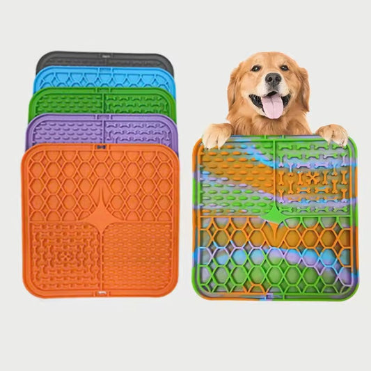Tapis à lécher pour chien